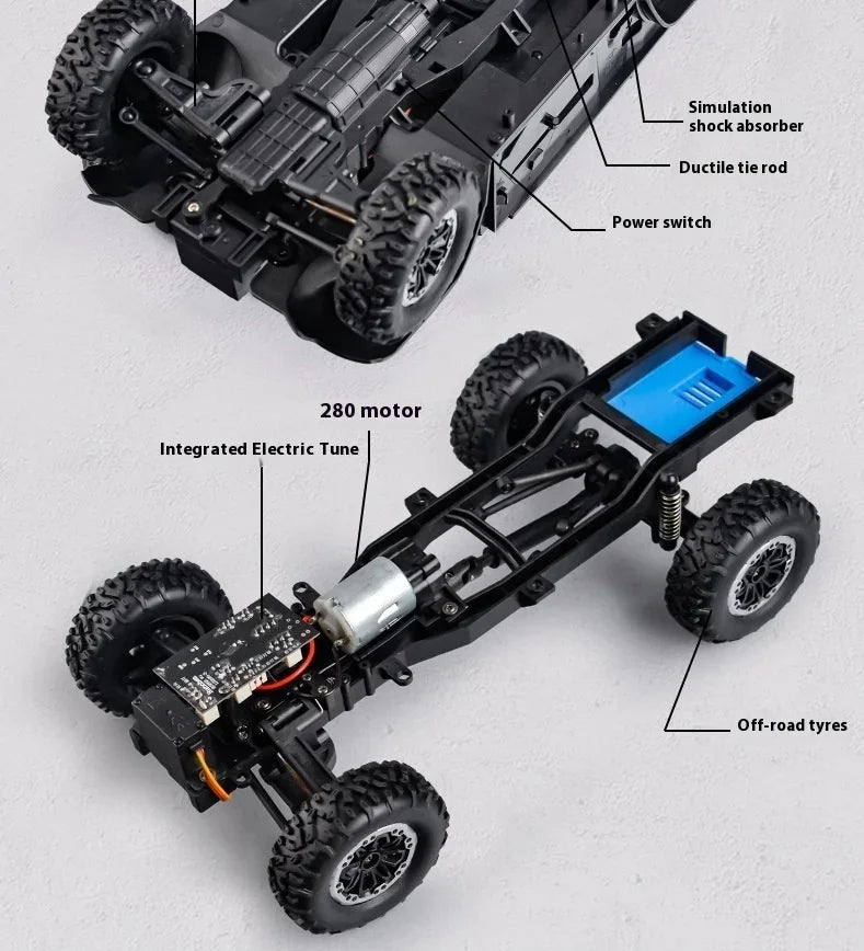 LDRC 1/14 4x4 RC Rock Crawler Car 4WD RC Climbing Car LD1297 USB Charging Cable