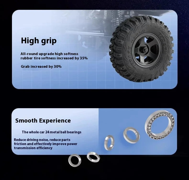 Toyota Land Cruiser LC80 FMS FCX18 RC Crawler