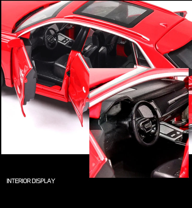 AUDI Q8 SUV Alloy Car Model Diecasts