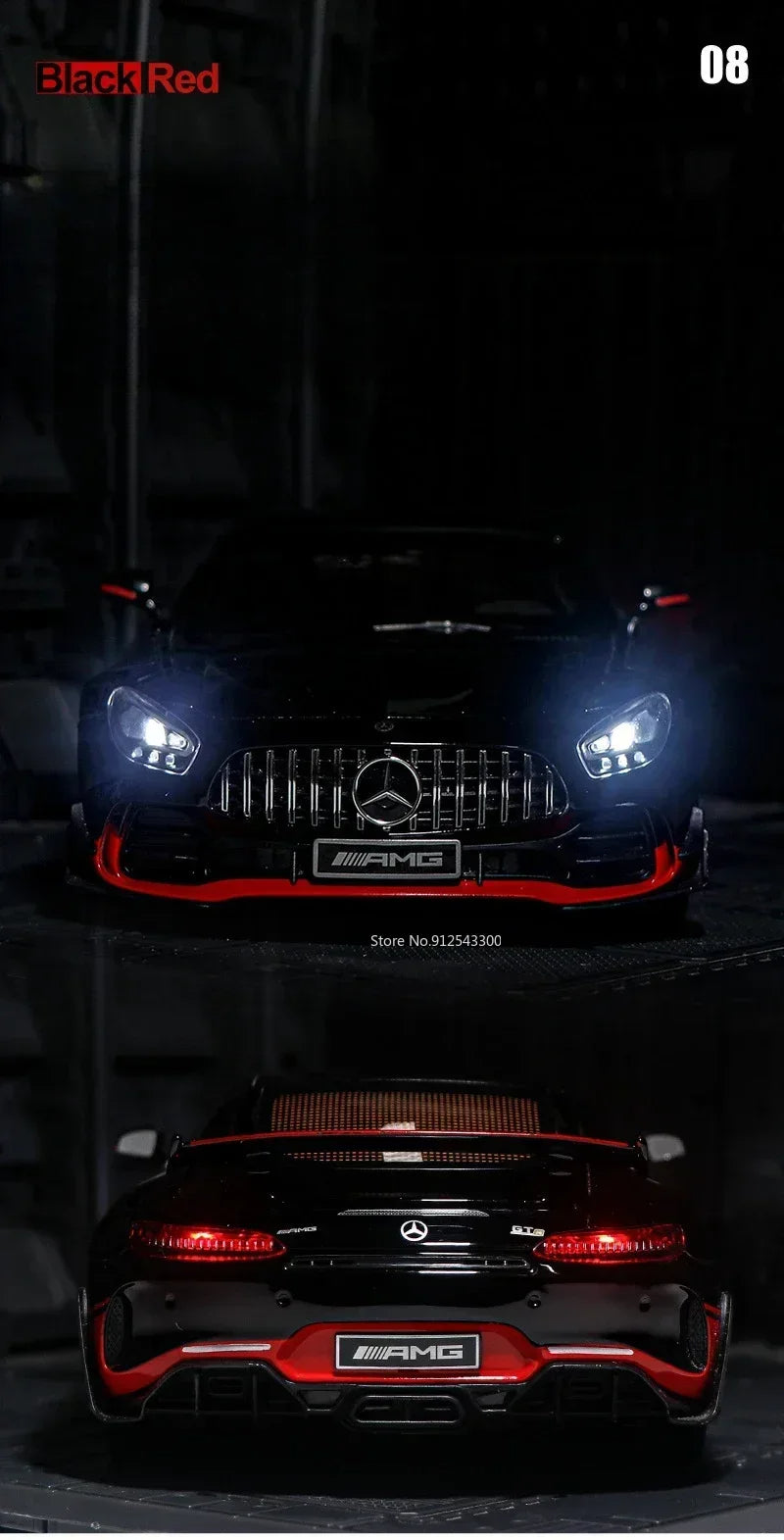 Mercedes AMG GT-R Model Car