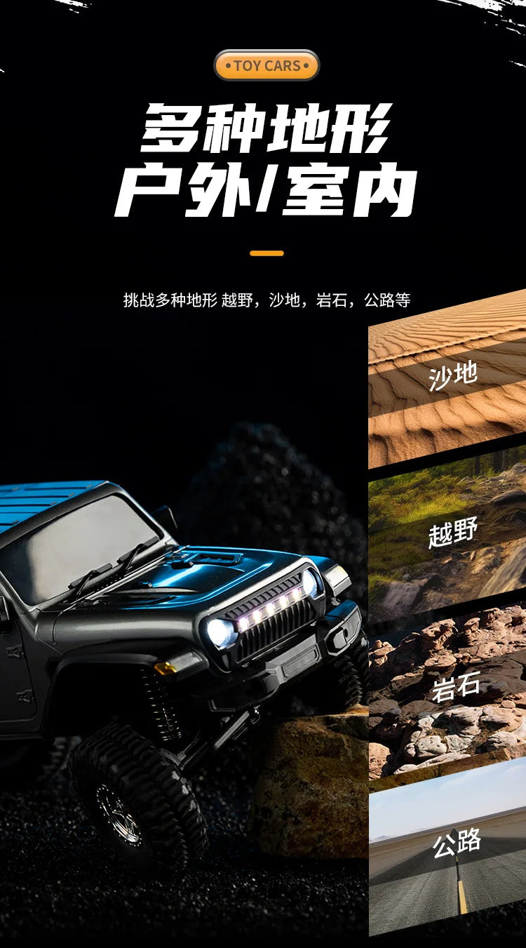 Jeep Rubicon JJRC C8801 4WD RC Crawler
