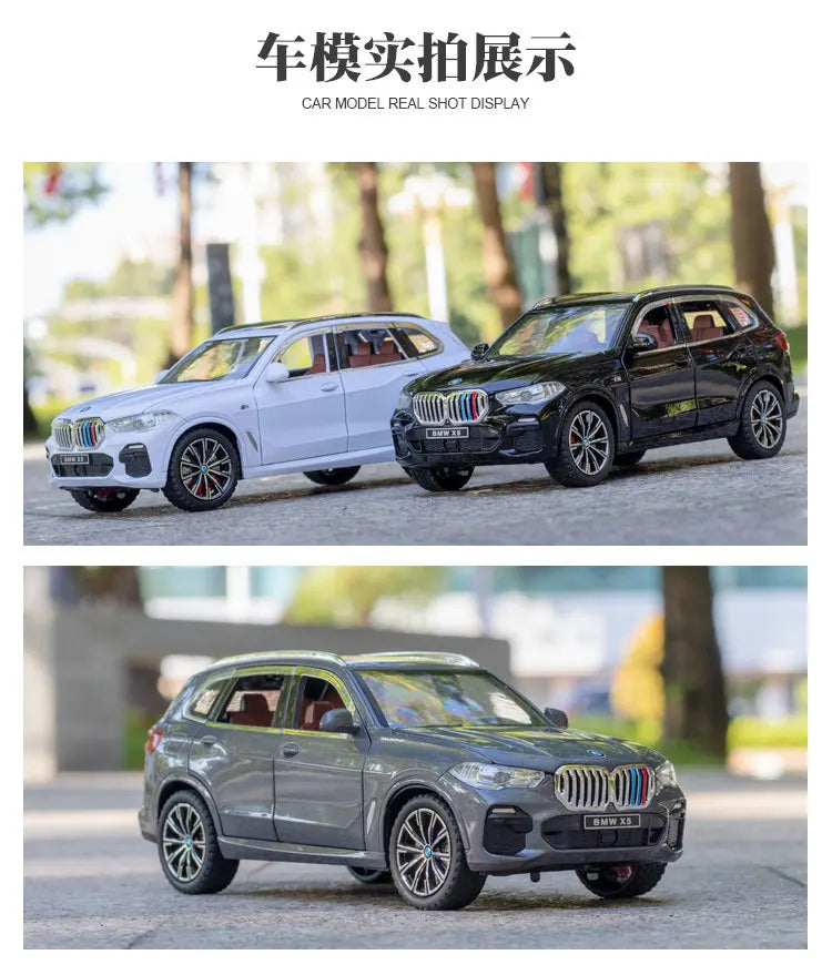 BMW X5 SUV Alloy Model Car with Sound and Lights