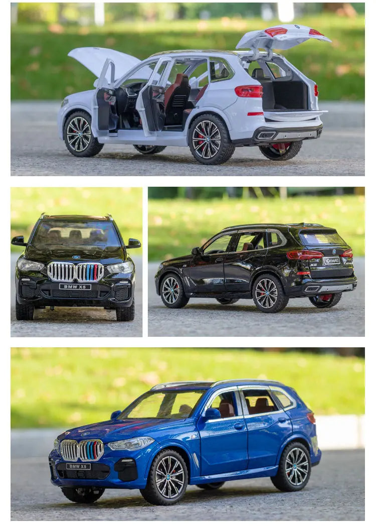BMW X5 SUV Alloy Model Car with Sound and Lights