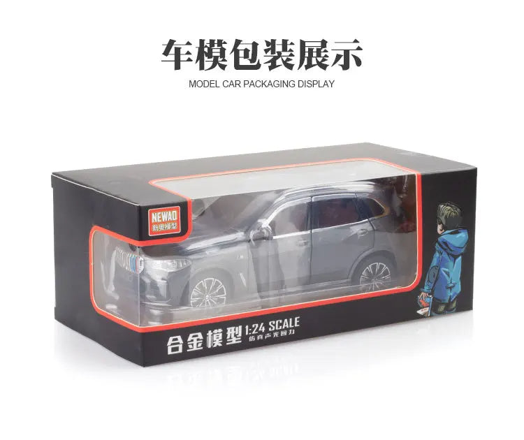 BMW X5 SUV Alloy Model Car with Sound and Lights