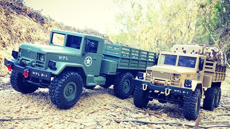 WPL B16 RC Military 6WD Truck