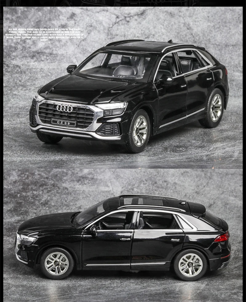 AUDI Q8 SUV Alloy Car Model Diecasts