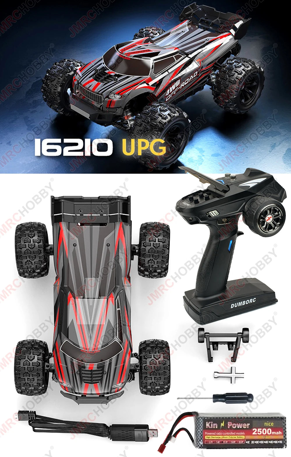 MJX HYPER GO 16210 BRUSHLESS RC CAR 68KM/H HIGH SPEED OFFROAD TRUCK RTR