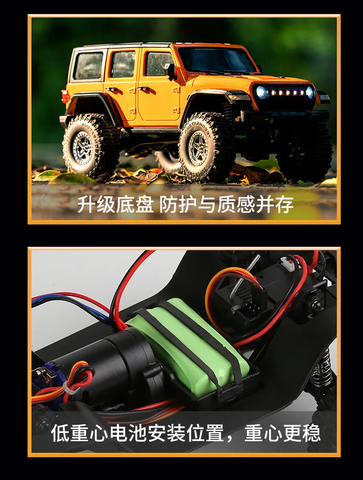 Jeep Rubicon JJRC C8801 4WD RC Crawler