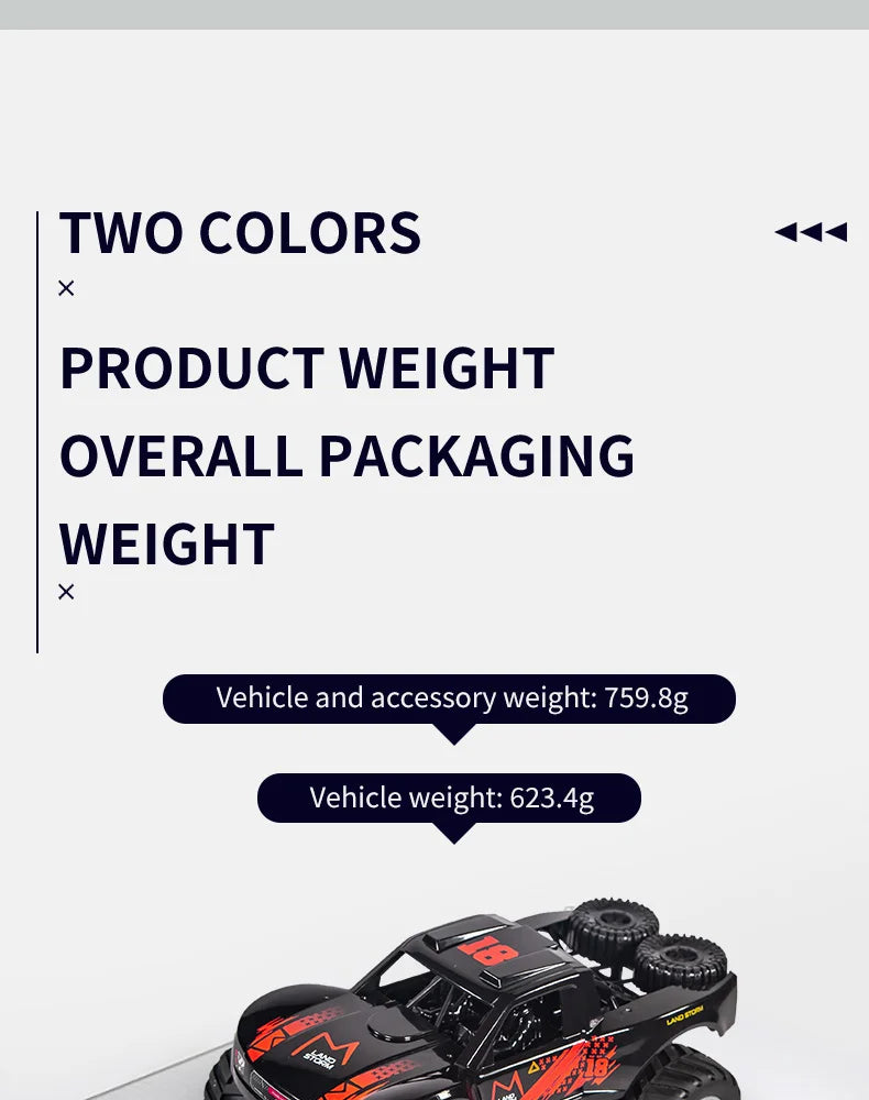 JJRC 1:16 Ambitious RC Truck