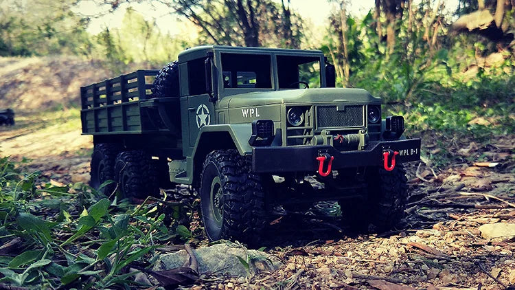 WPL B16 RC Military 6WD Truck