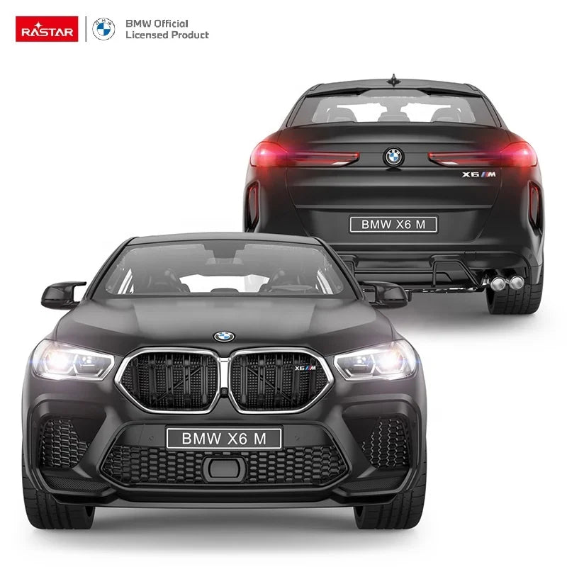 Rastar 1:14 BMW X6 M RC Car Remote Control 2.4 GHz LED Lights Independent Suspenpension