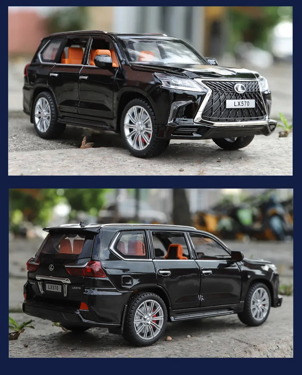 Lexus LX570 Off Road SUV Diecast Car