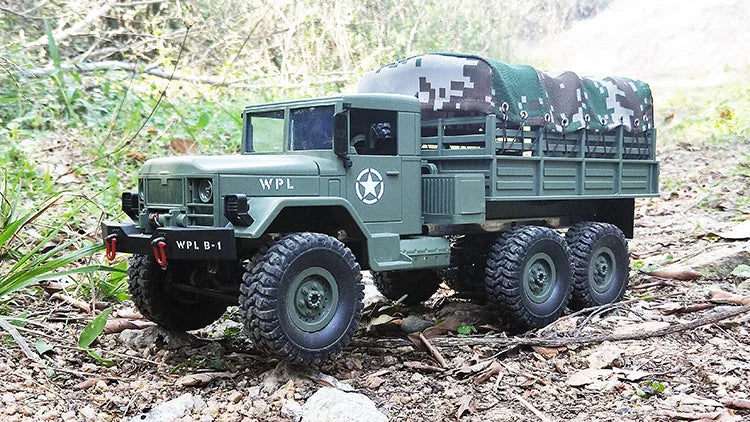 WPL B16 RC Military 6WD Truck