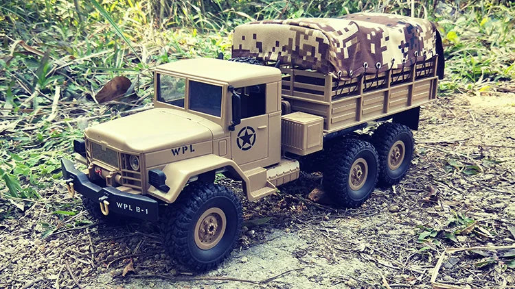WPL B16 RC Military 6WD Truck