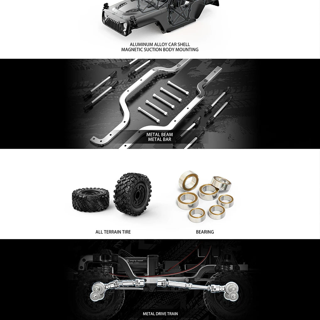 MJX Hypergo H12Y+ RC Crawler