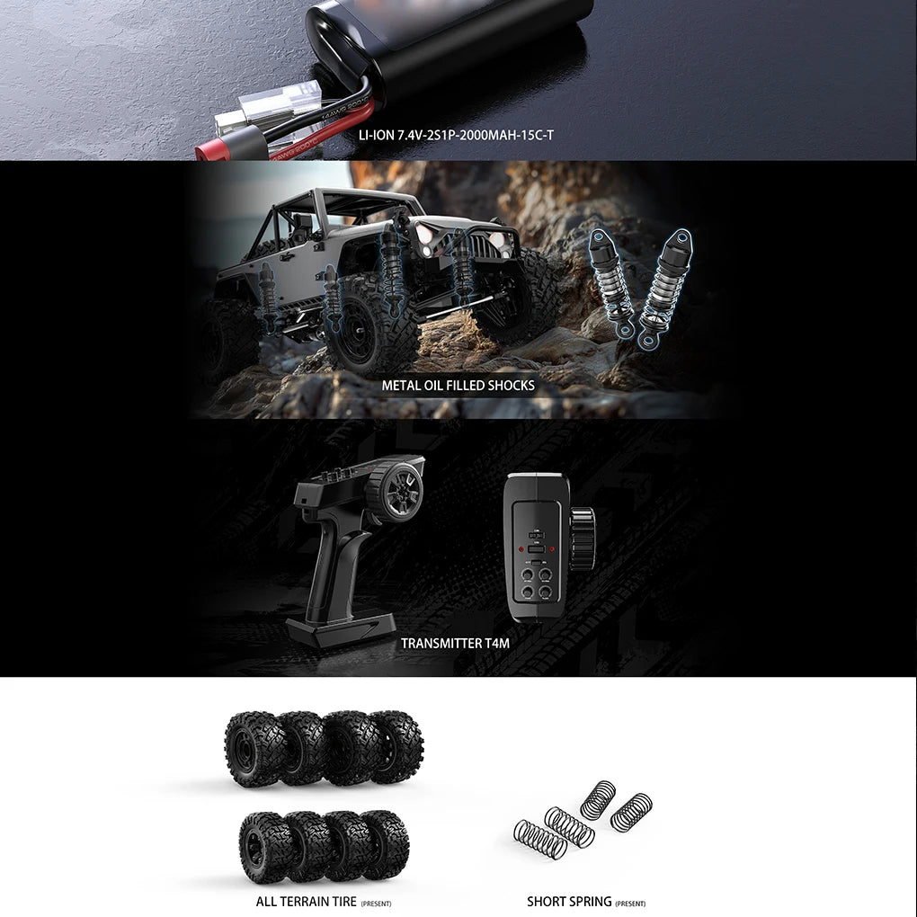 MJX Hypergo H12Y+ RC Crawler