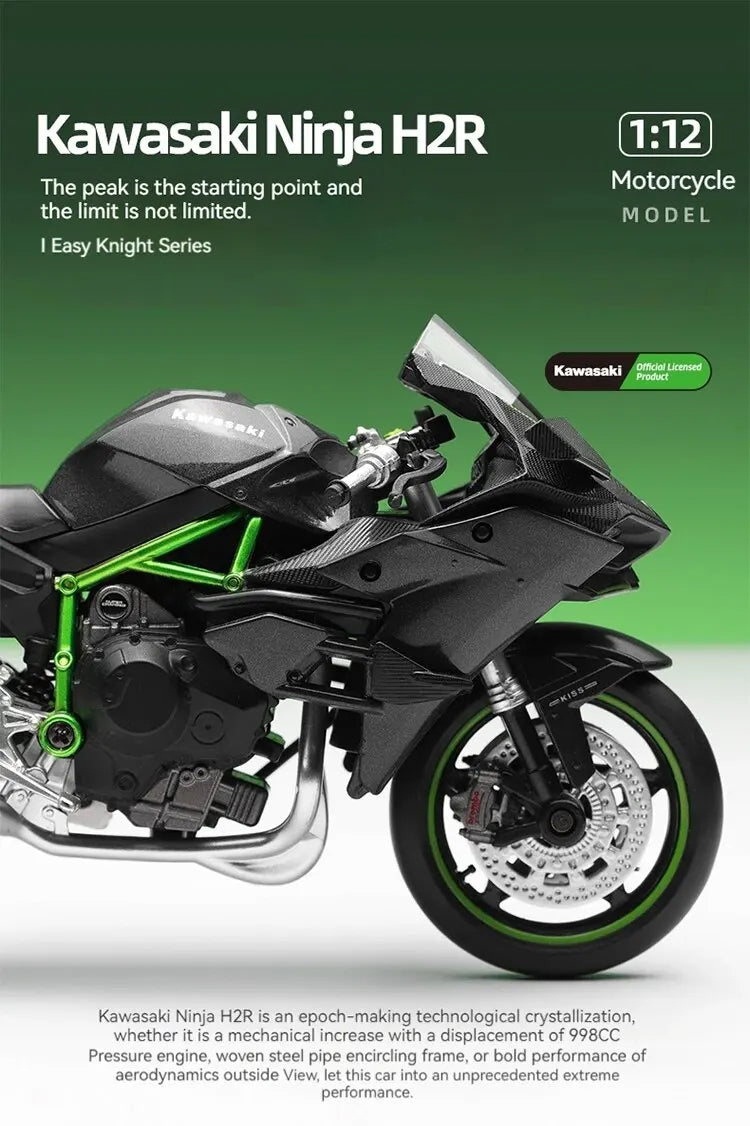 Kawasaki H2 R Ninja Collection Figure 1:12 Ratio
