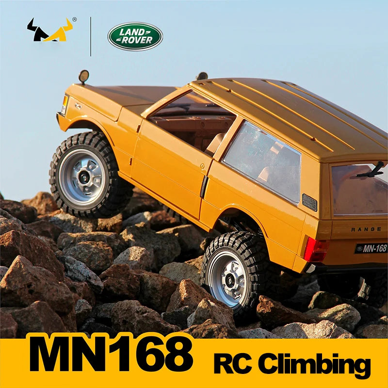 Land Rover Defender MN168 RC Car Crawler – 1:12 Scale 2.4G 4WD Off-Road Truck