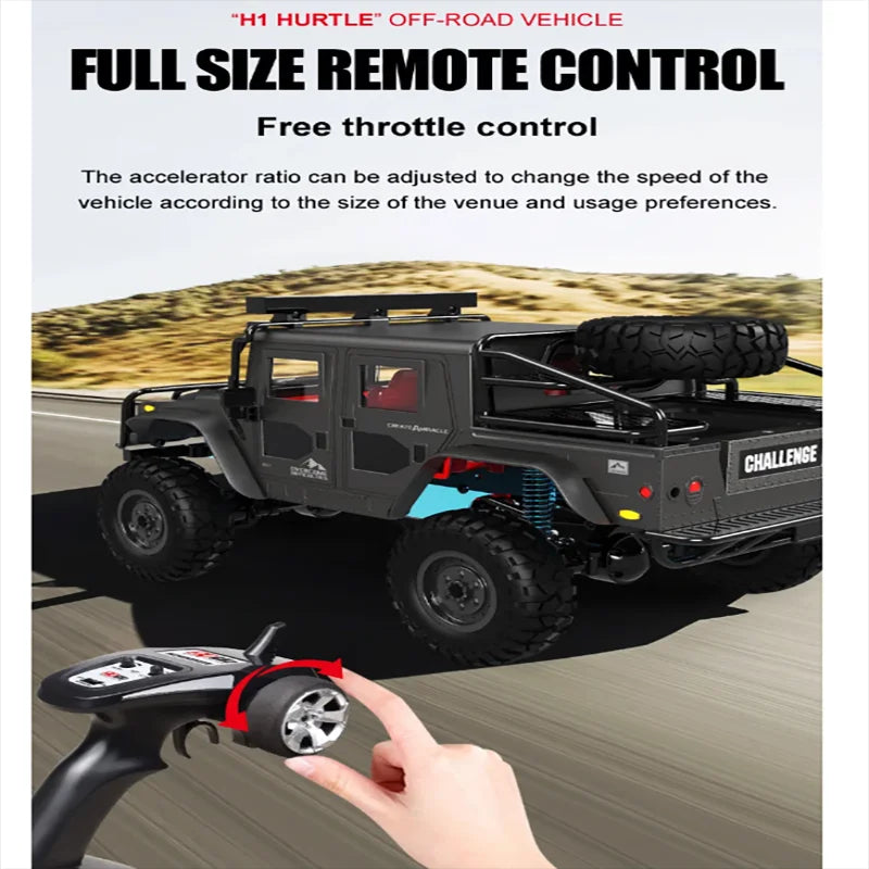 Hummer H1 "Hurtle" 4WD RC Crawler