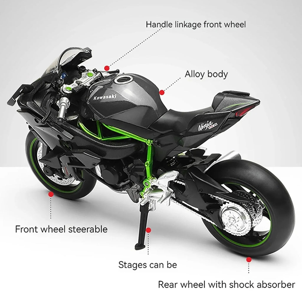 Kawasaki H2 R Ninja Collection Figure 1:12 Ratio