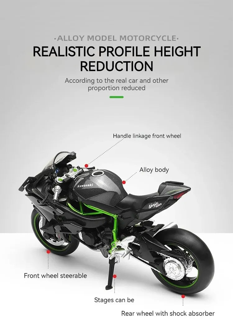 Kawasaki H2 R Ninja Collection Figure 1:12 Ratio