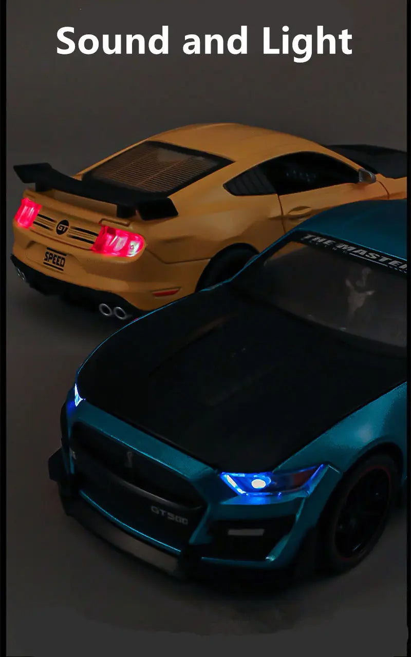 Ford Mustang Shelby GT500 Alloy Sports Car 1:24 Scale Diecast
