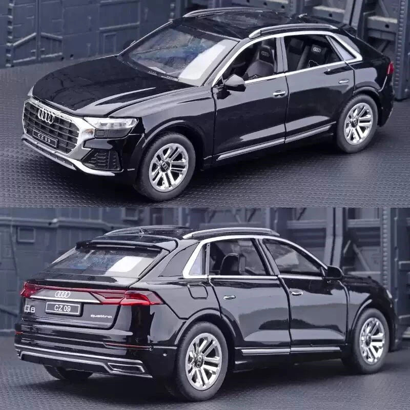 AUDI Q8 SUV Alloy Car Model Diecasts