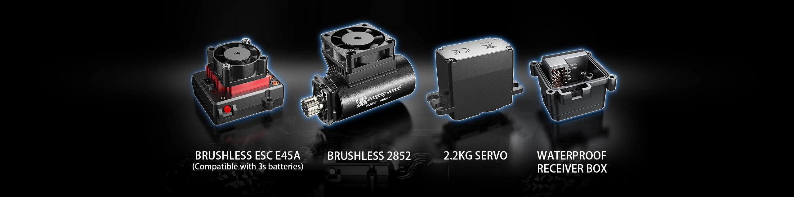 MJX HBX Hyper Go 14210 4WD 1/14 Brushless Remote Control RC Off-Road Racing High