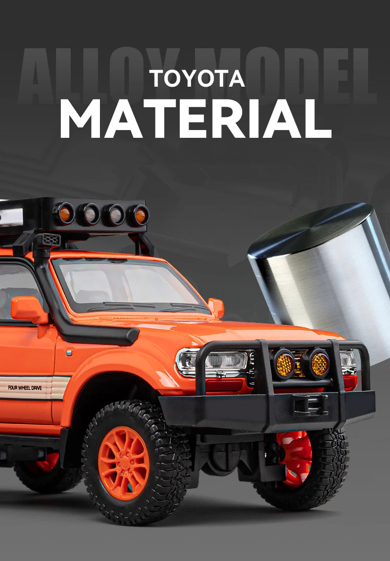 Toyota Land Cruiser LC80 1:24 Scale Car Model