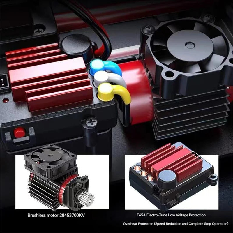 MJX Hyper Go 14301 1:14 RC Car 2.4G High Speed Drift Rally Car Brushless 4WD Off