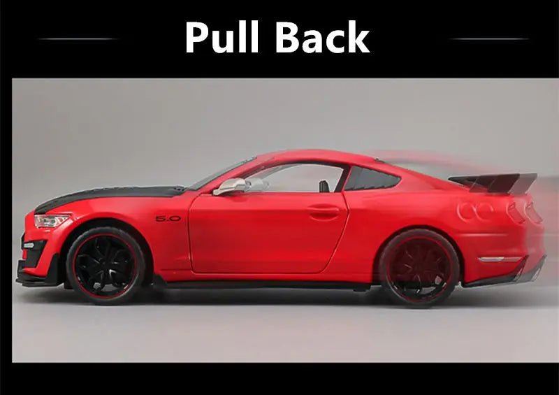 Ford Mustang Shelby GT500 Alloy Sports Car 1:24 Scale Diecast