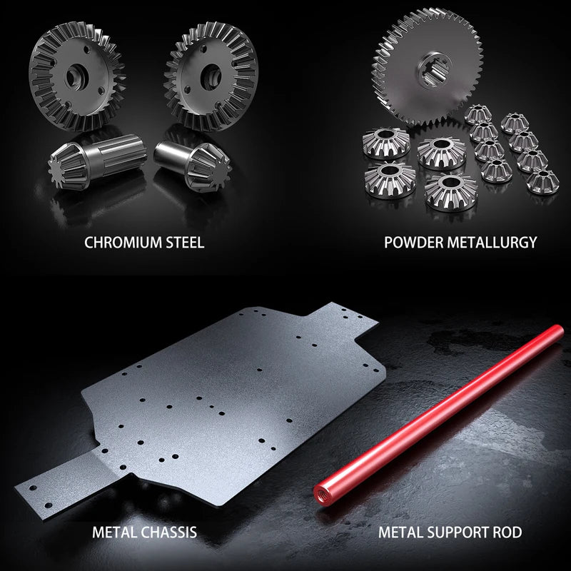 Share MJX HBX Hyper Go 14210 4WD 1/14 Brushless Remote Control RC Off-Road Racing High