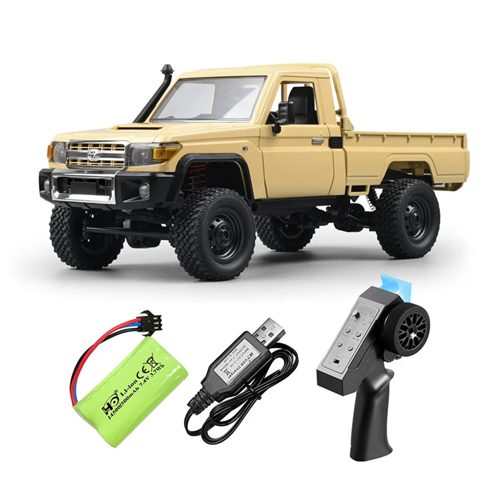Toyota Land Cruiser MN82 RC Car Crawler – 1:12 Scale 2.4G 4WD Off-Road Truck
