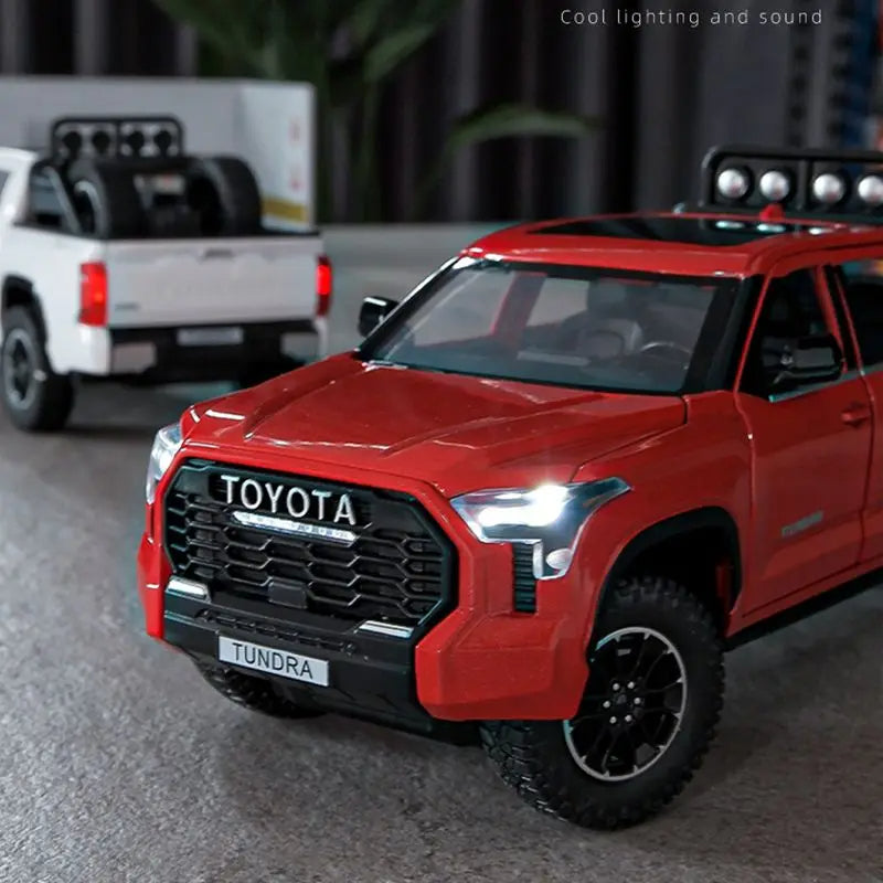 Toyota Tundra TRD Off-Road 4×4 1:24 Scale Diecast Black