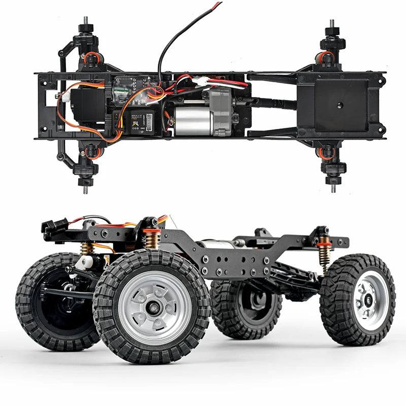 Land Rover Defender MN168 RC Car Crawler – 1:12 Scale 2.4G 4WD Off-Road Truck