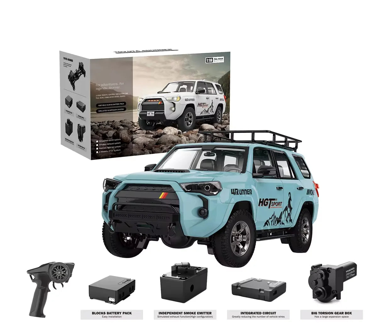 Toyota 4Runner HG4-52 RC Crawler