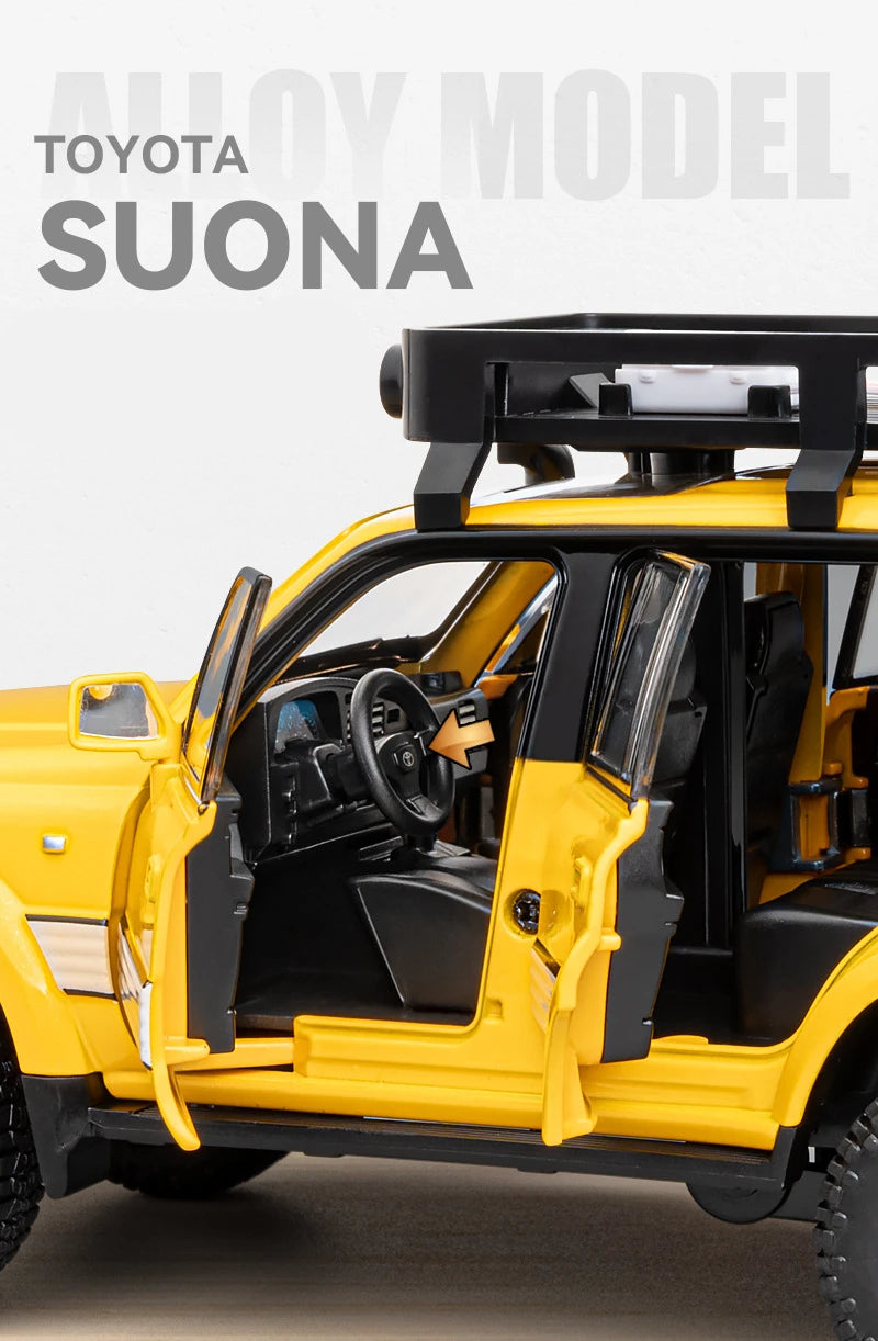 Toyota Land Cruiser LC80 1:24 Scale Car Model