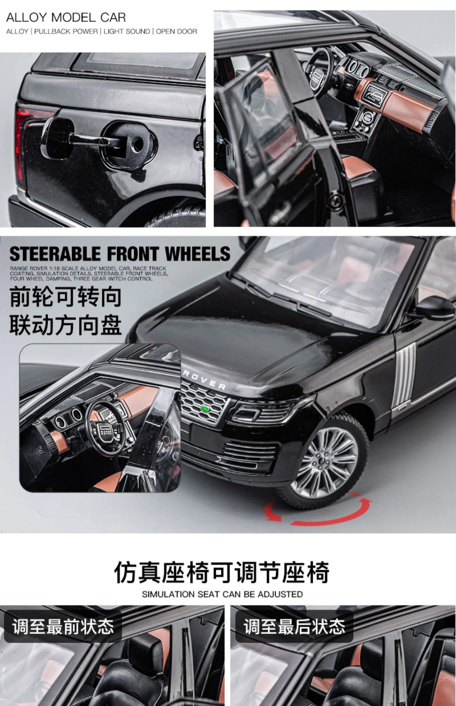 50th Anniversary Range Rover Vogue Model Car