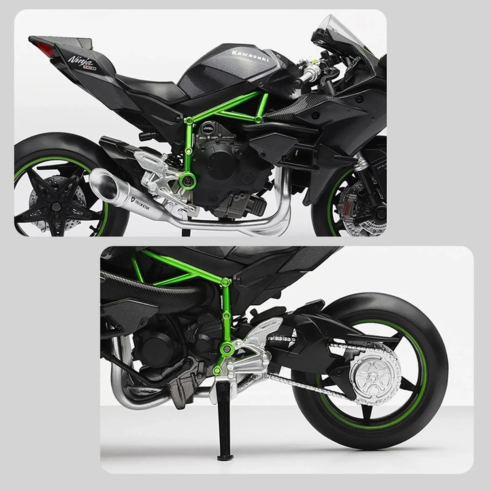 Kawasaki H2 R Ninja Collection Figure 1:12 Ratio