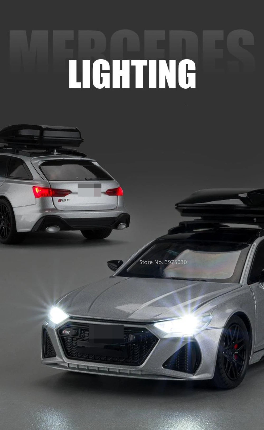 AUDI RS6 Avant Racing Diecast Alloy 1:24 Scale