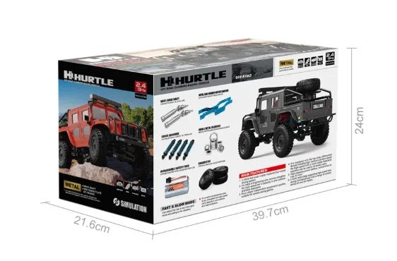 Hummer H1 "Hurtle" 4WD RC Crawler