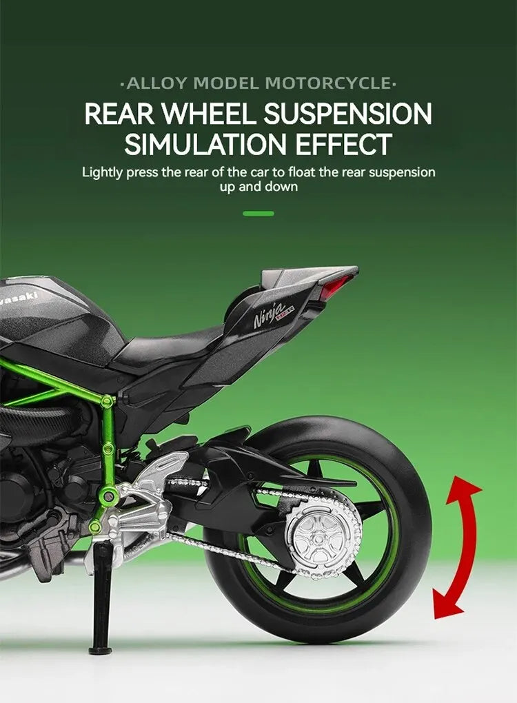Kawasaki H2 R Ninja Collection Figure 1:12 Ratio