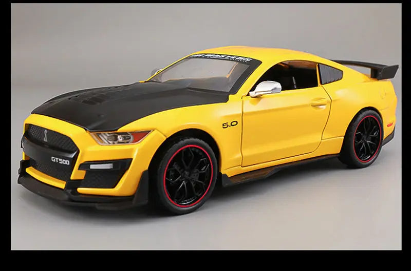 Ford Mustang Shelby GT500 Alloy Sports Car 1:24 Scale Diecast