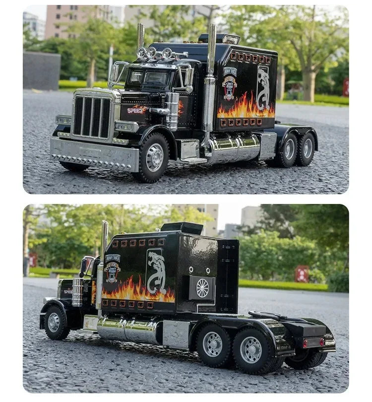 Peterbilt Heavy Truck 389 Model Truck 1:24 Scale Diecast