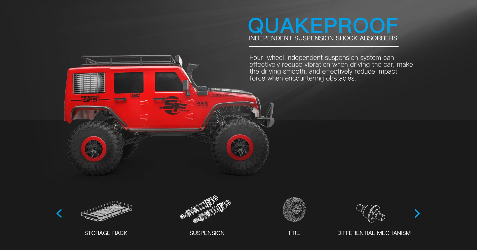 WLtoys 104311 4WD Crawler