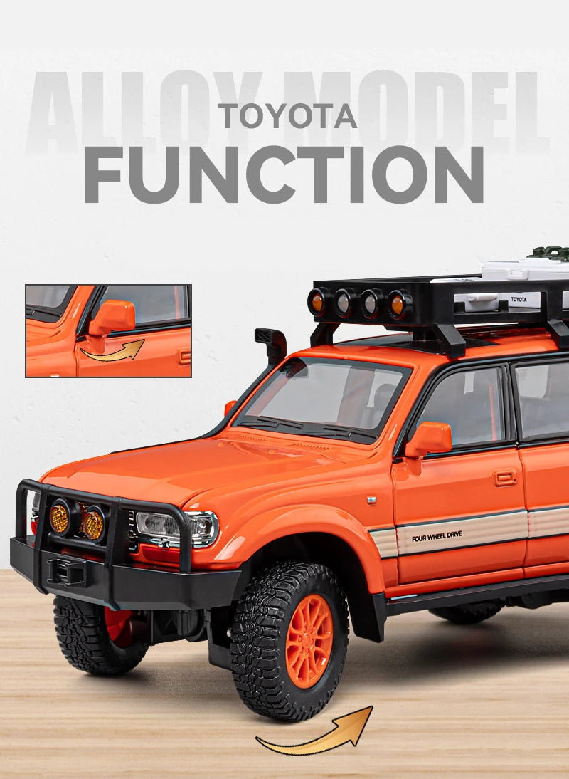 Toyota Land Cruiser LC80 1:24 Scale Car Model