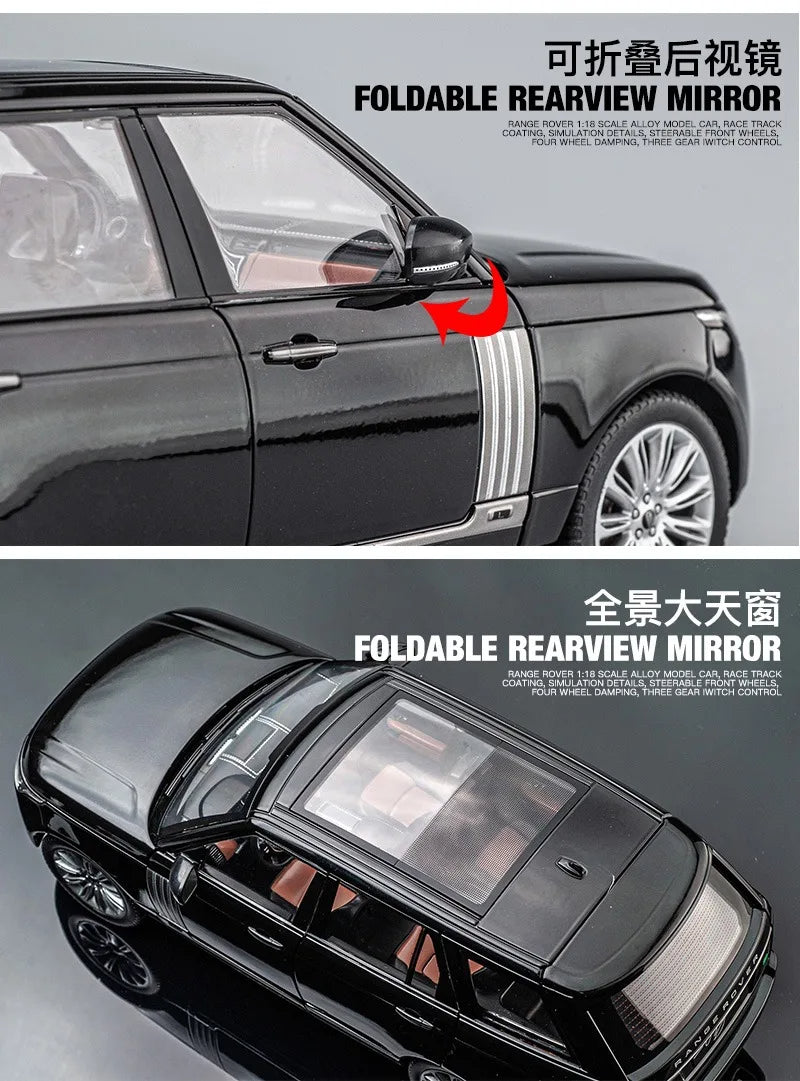 50th Anniversary Range Rover Vogue Model Car