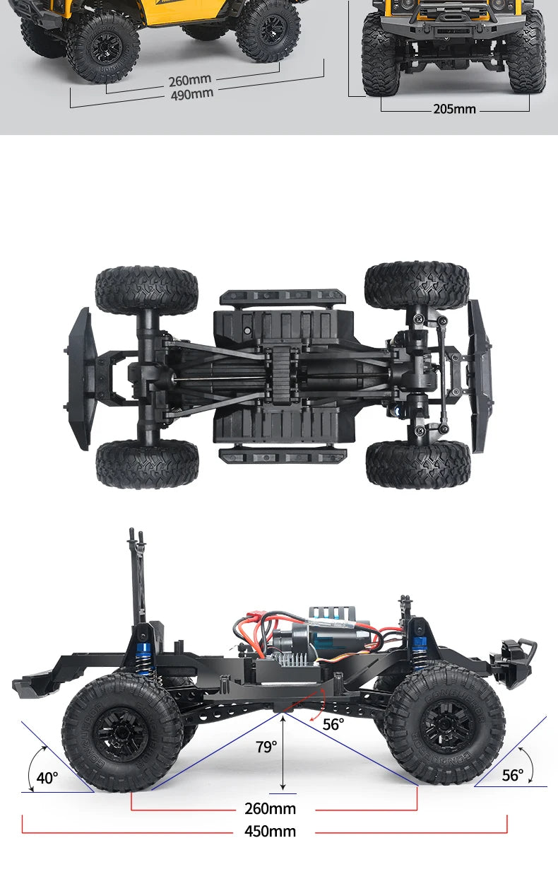 HB ZP1005 RC Rock Crawler