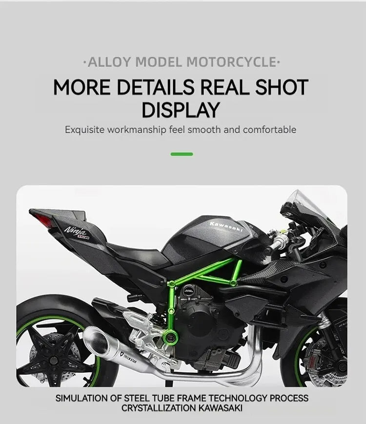 Kawasaki H2 R Ninja Collection Figure 1:12 Ratio