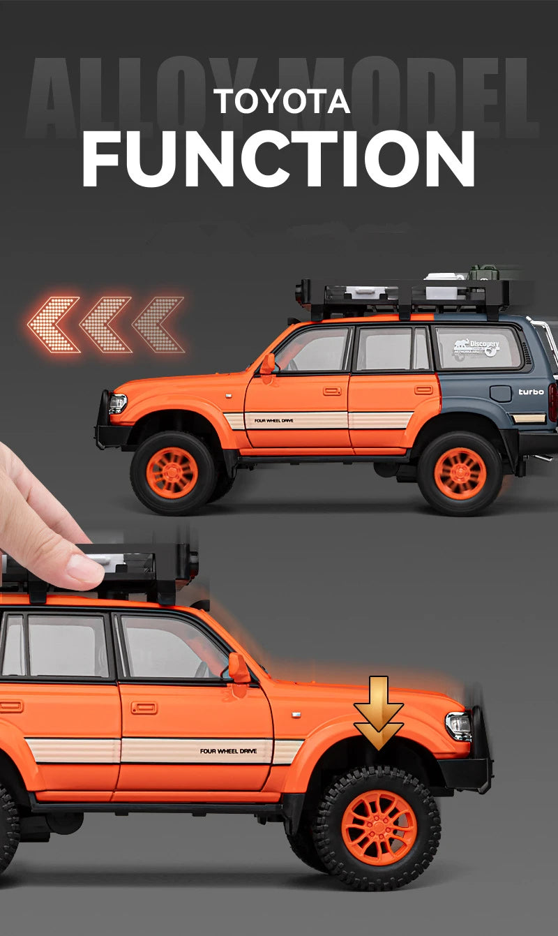 Toyota Land Cruiser LC80 1:24 Scale Car Model